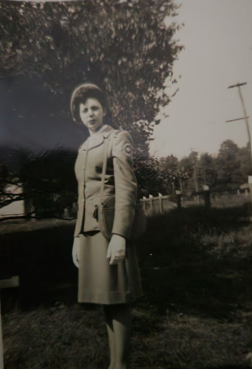 Pearl Marashinsky Cohen in her Cadet Nurse Corps uniform